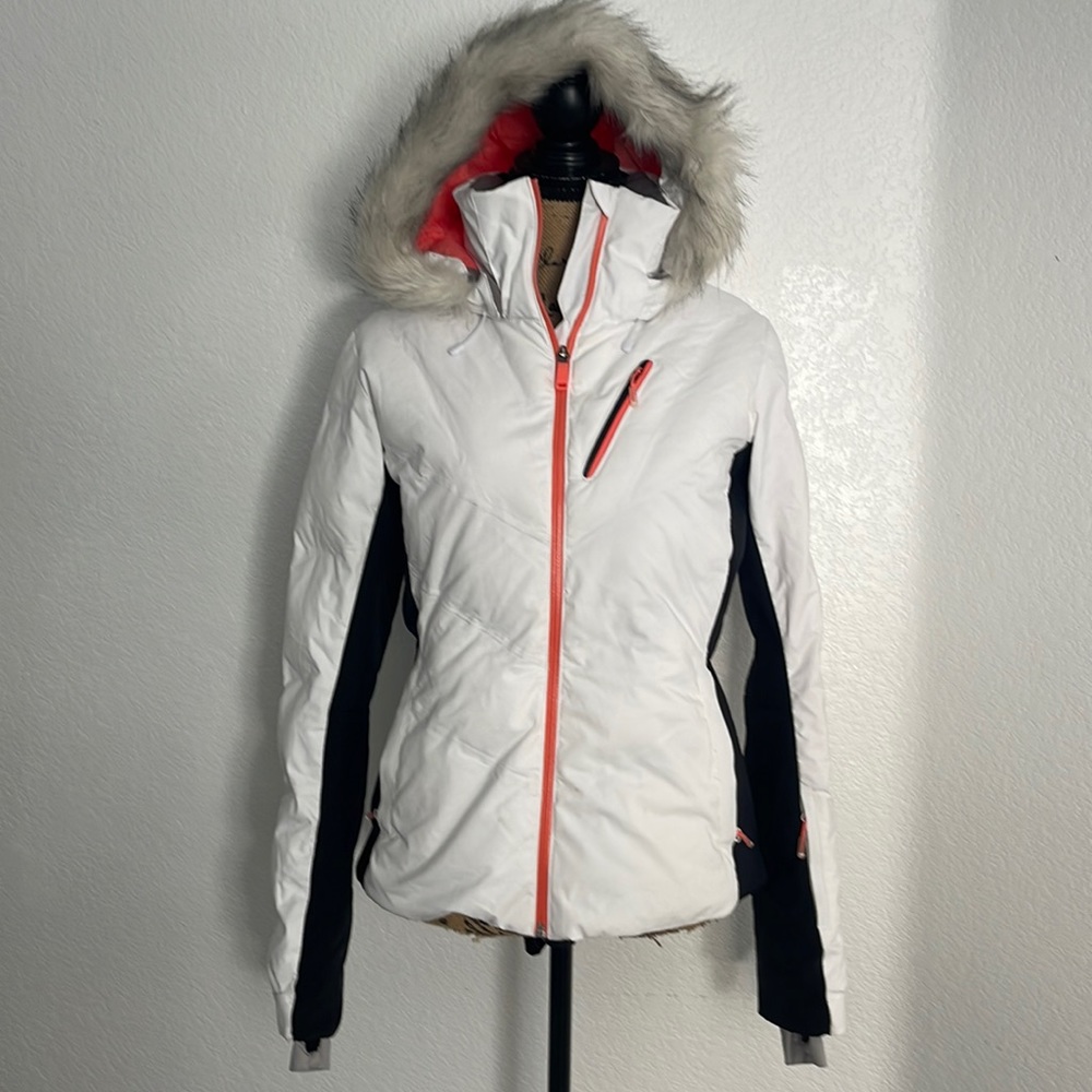 Roxy Snow Snowboard Ski Jacket Small White